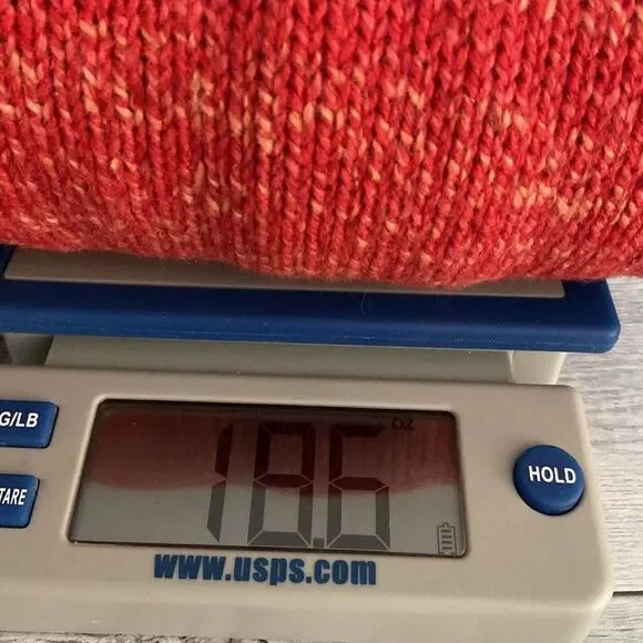 Woolrich Women’s Red/Yellow Wool Blend 1/4 Zip Long Sleeve Sweater Size L - Picture 8 of 8